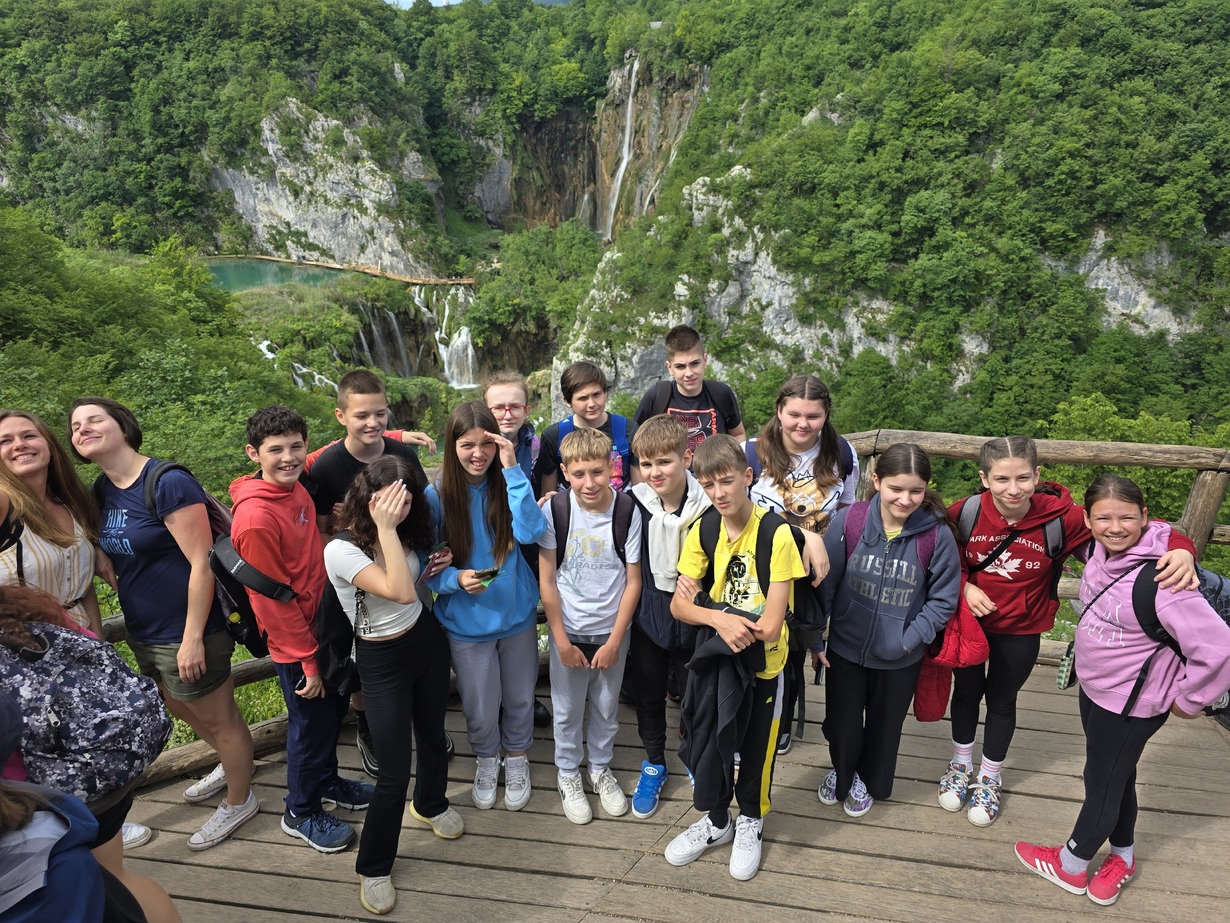 6. b na Plitvičkim jezerima