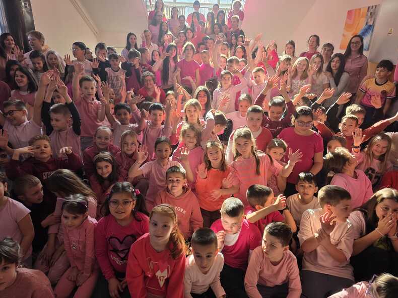Dan ružičastih majica u našoj školi