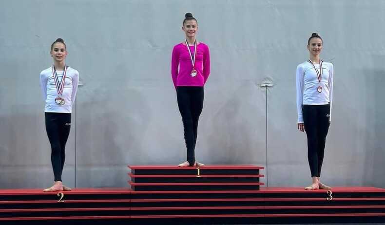 Iva Pelko državna prvakinja u ritmičkoj gimnastici